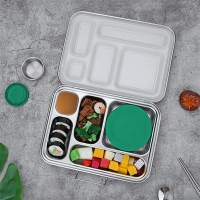 Box bento in acciaio a prova di perdita
