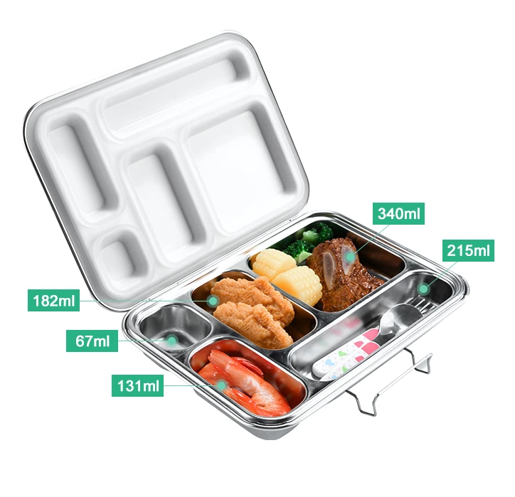 Stainless Steel Bento Box For Kids